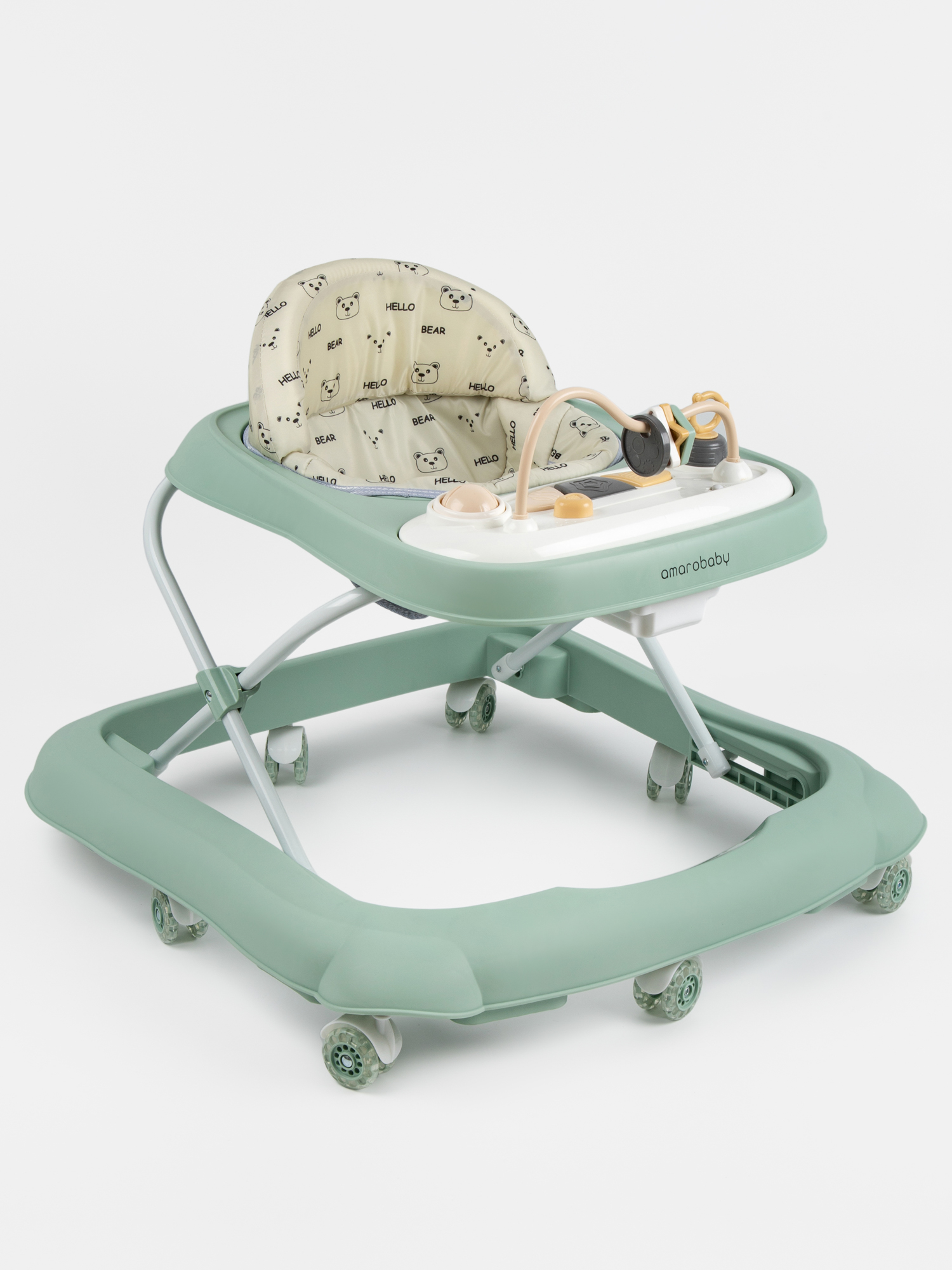 Ходунки Amarobaby Зеленый зеленый в ассортименте - фото 17