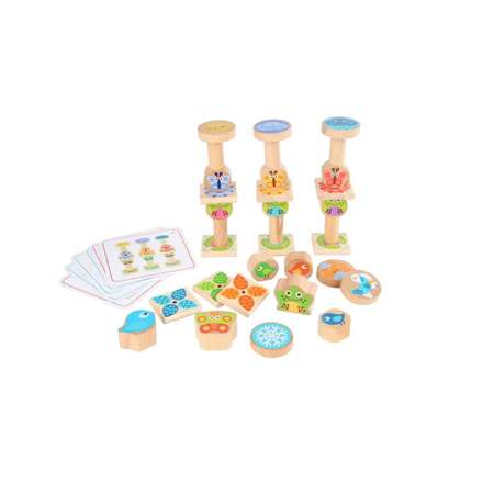 Игрушка Lucy and Leo пирамидка Маленькие друзья