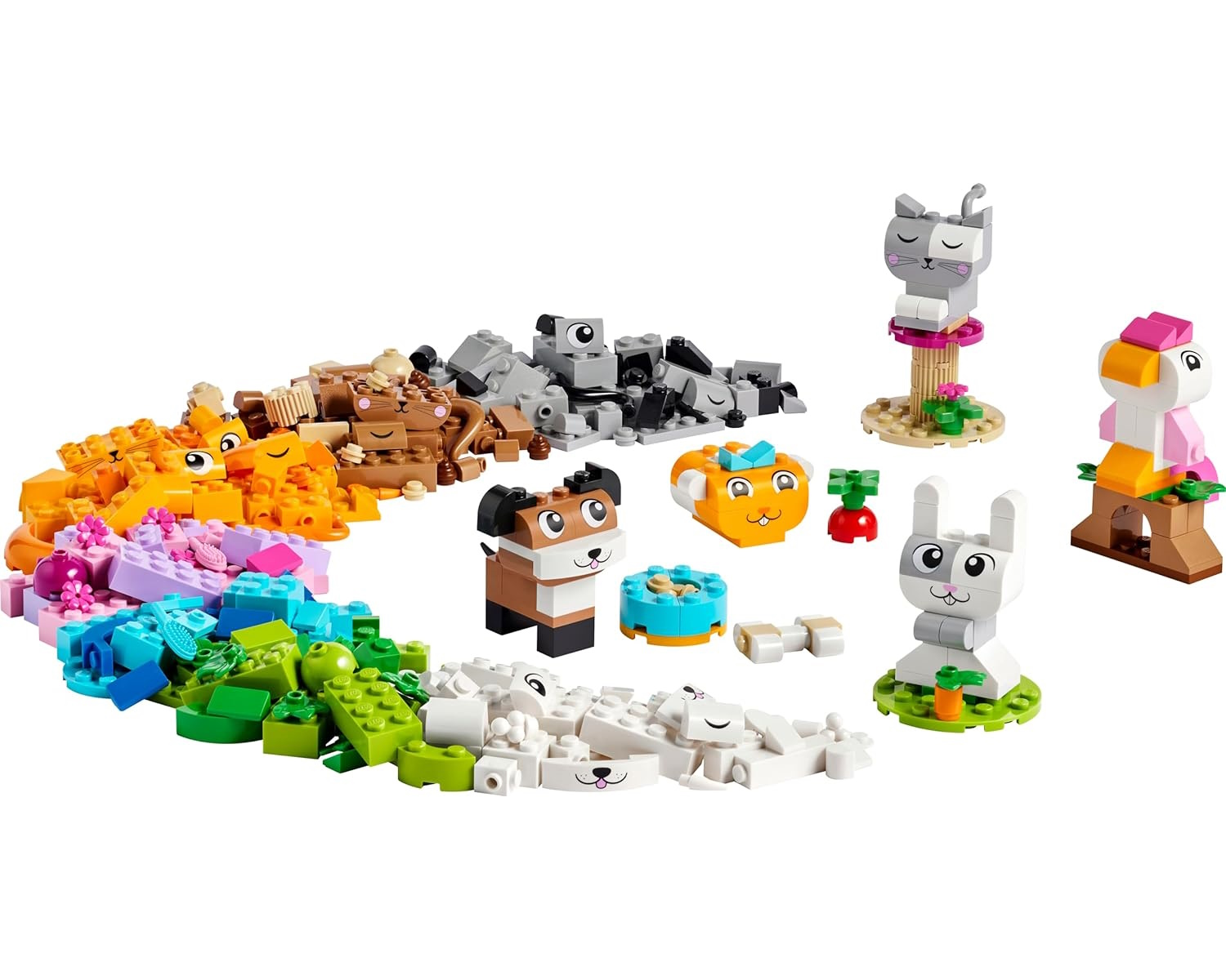 Конструктор LEGO Classic Креативные питомцы блочный - фото 2