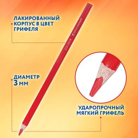 Карандаши цветные Brauberg 26 шт.