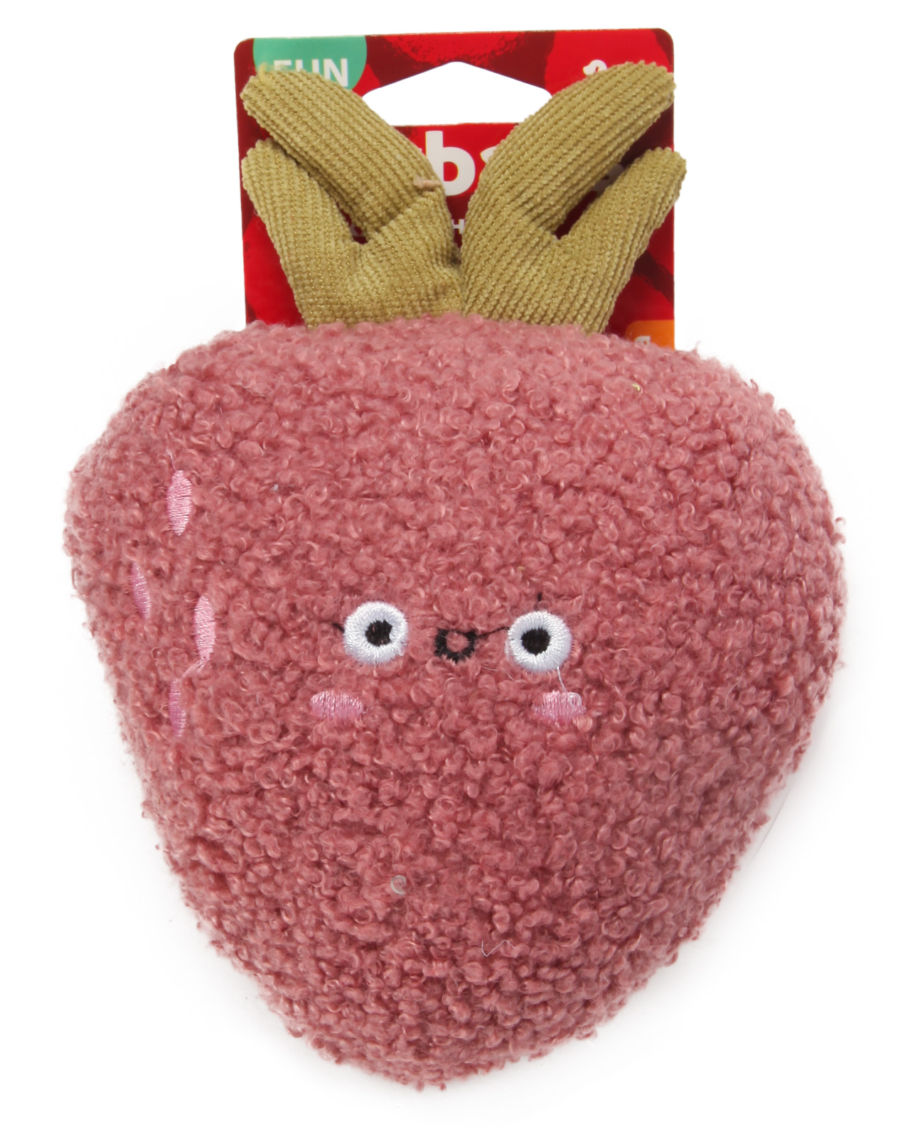 Игрушка для собак Barbaks Свекла Дуня мягкая с пищалкой 21*17см - фото 7