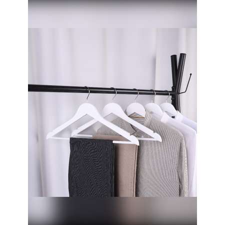 Вешалки-плечики SUMATI wooden_hangers_white_20