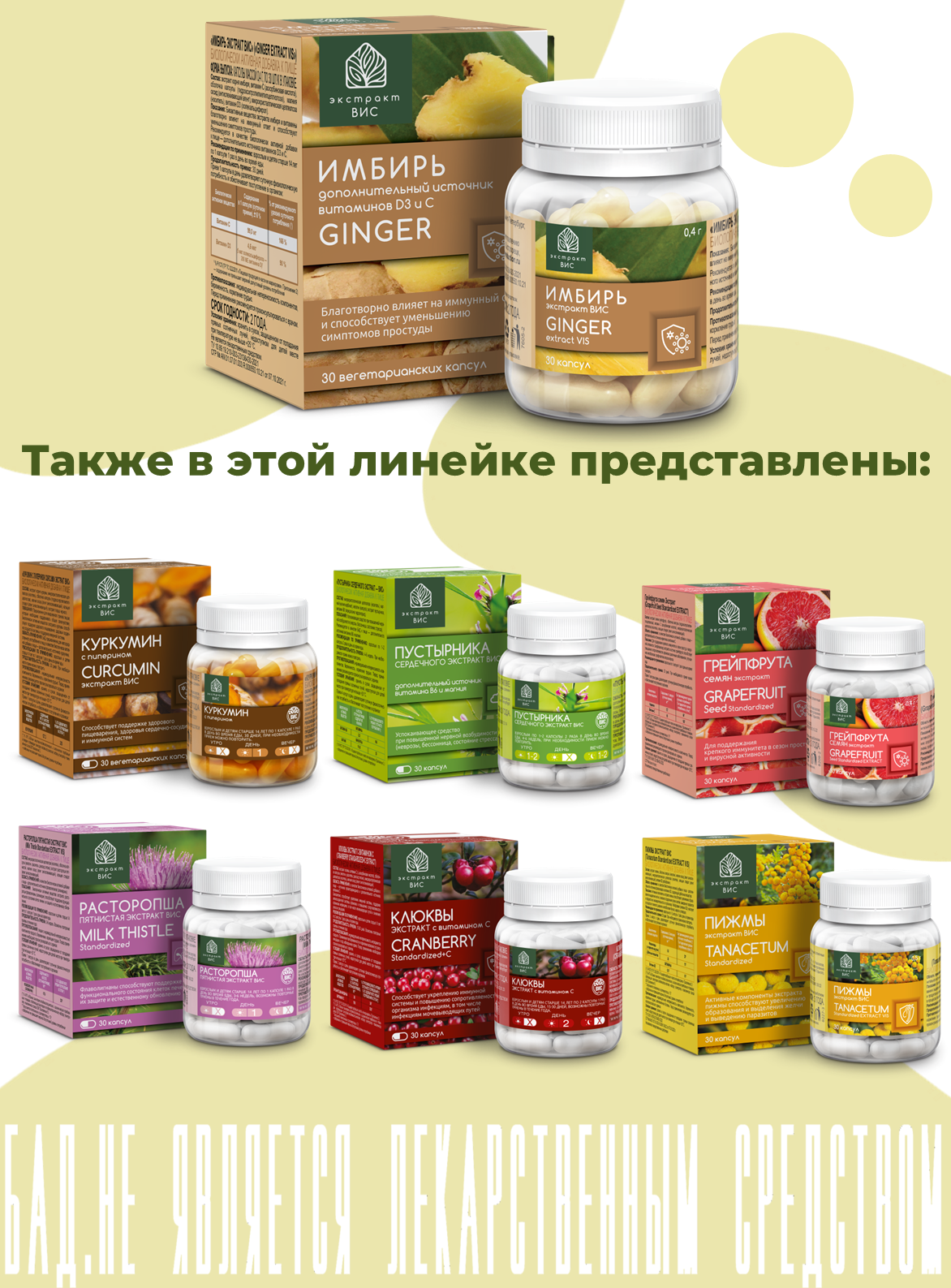 БАД Экстракт-ВИС Имбирь №30 - фото 9