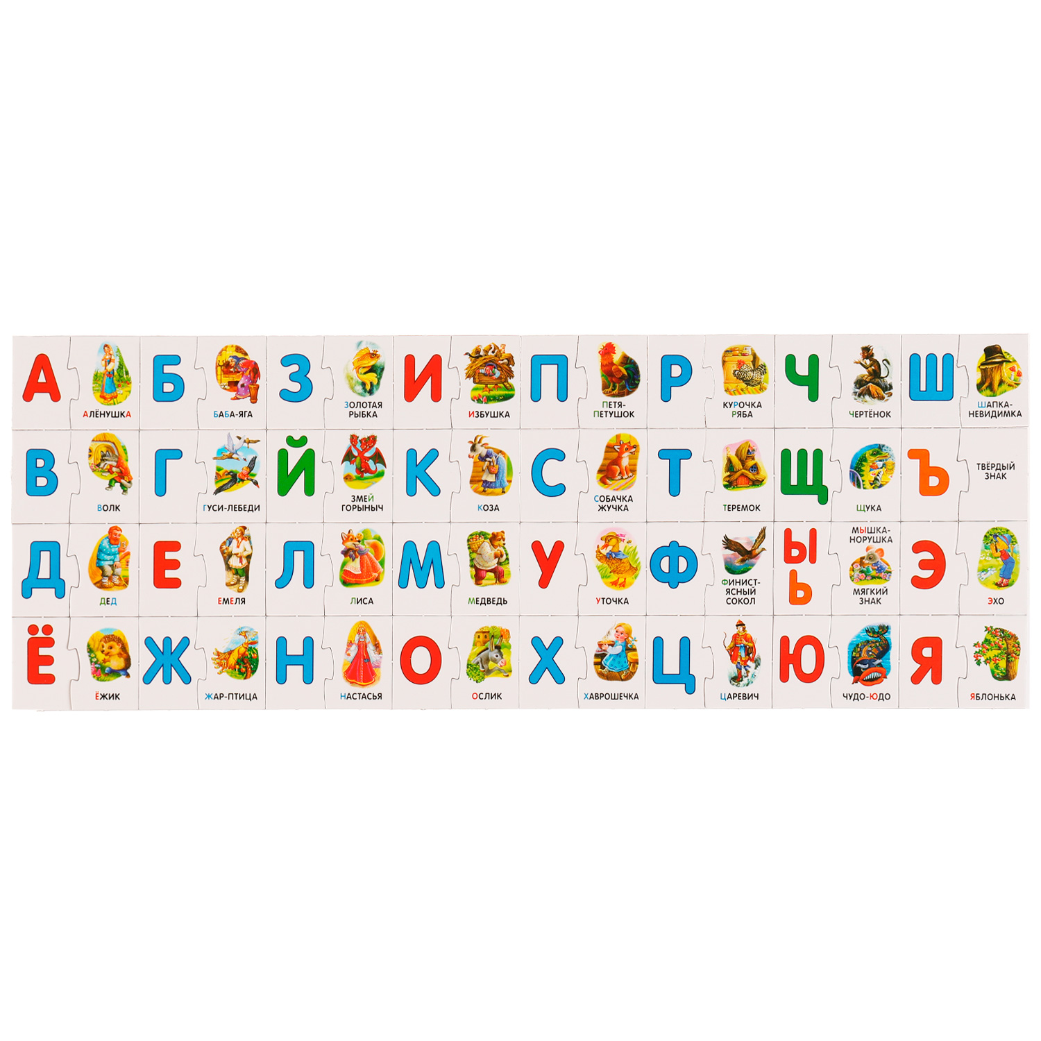 Настольная игра Умные игры Азбука-пазл - фото 2