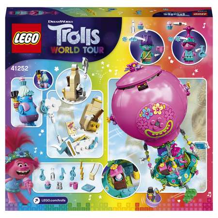Конструктор LEGO Trolls Розочка на воздушном шаре блочный