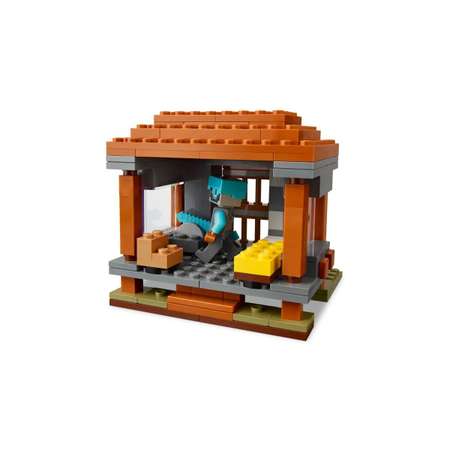 Конструктор LEGO Minecraft Форпост мародеров блочный
