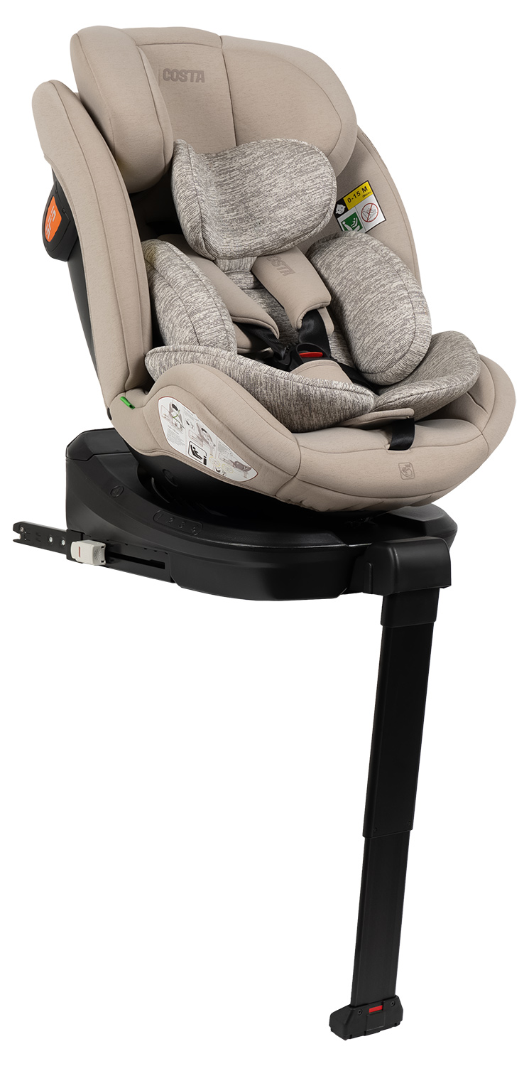 Автокресло Costa YB108A Isofix 0+/1/2/3 (0-36 кг) бежевый - фото 1