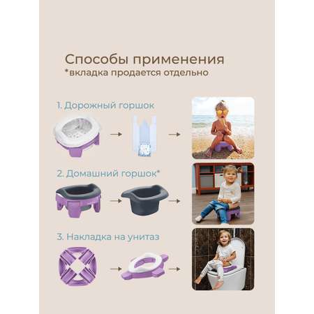Горшок ROXY-KIDS Дорожный