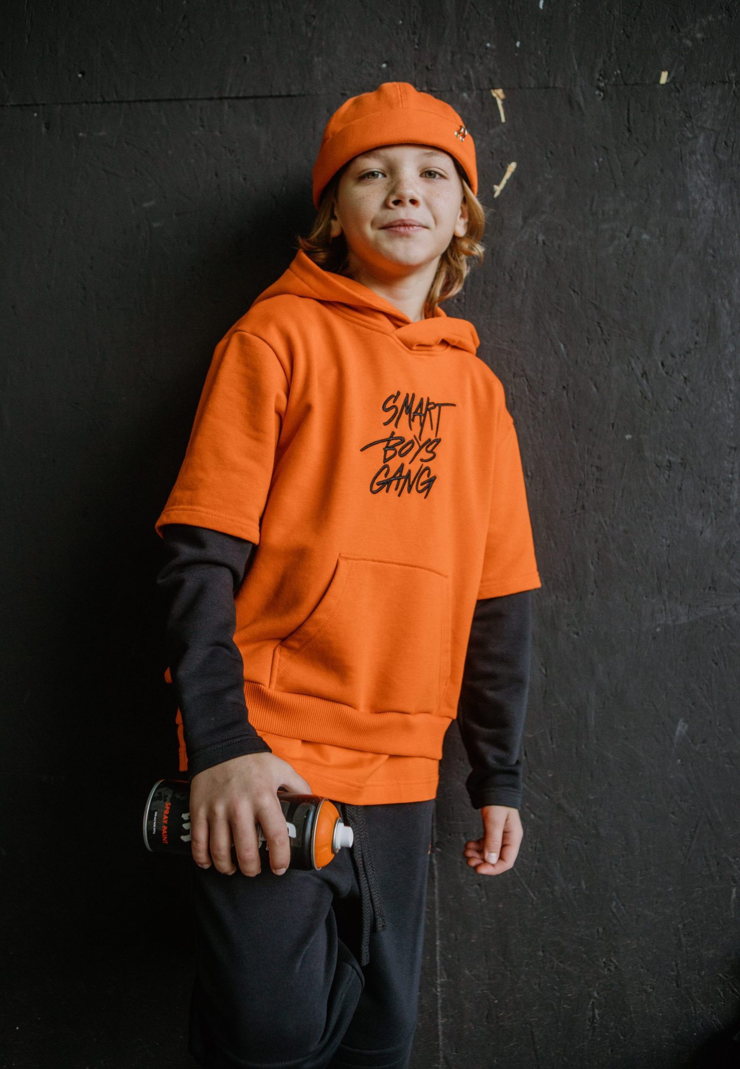Худи Nikasport SBG29-B-ORG/BLK - фото 4