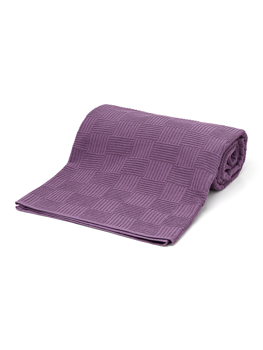 Простыня DeNASTIA махровая фиолетовый D000154 200 x 220 см 1 шт. - фото 4