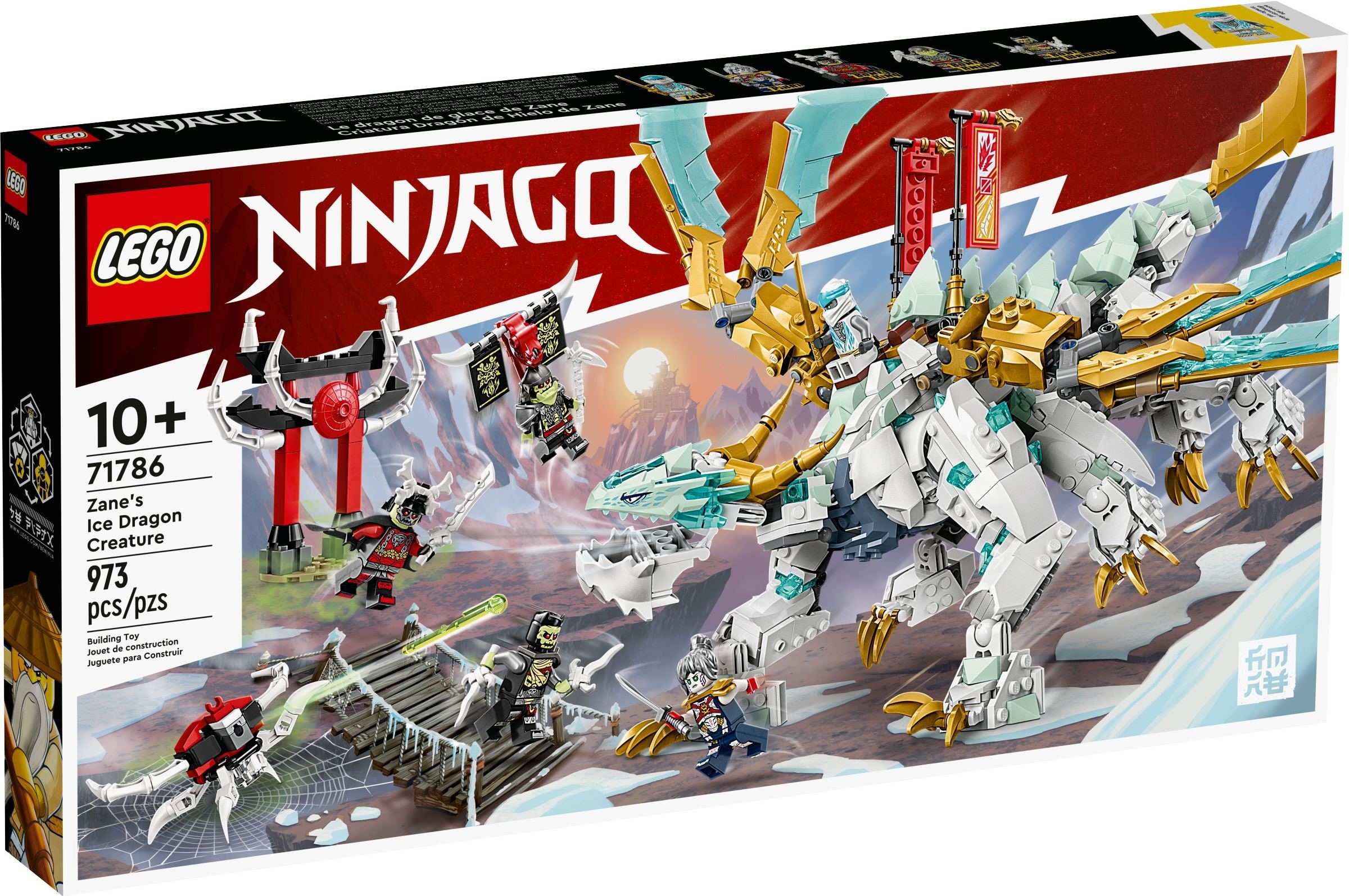 Конструктор LEGO NINJAGO 71786 973 дет. - фото 1
