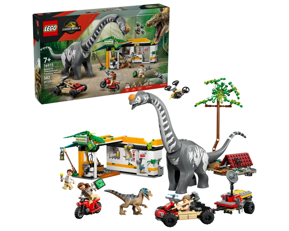 Конструктор LEGO Jurassic World 76973 582 дет. - фото 9