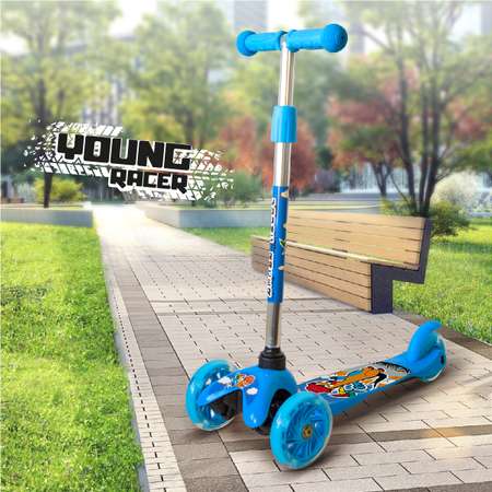 Самокат YOUNG RACER трехколесный