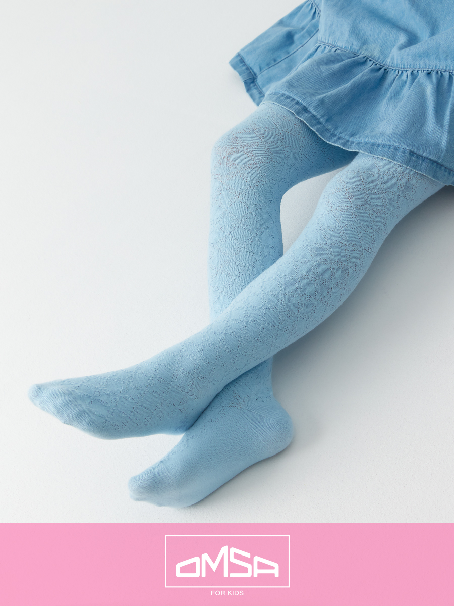 Колготки 3 пары Omsa Collant 12A11 Bianco/Blu Сhiaro/Rosa Chiaro.кмп.3 - фото 14