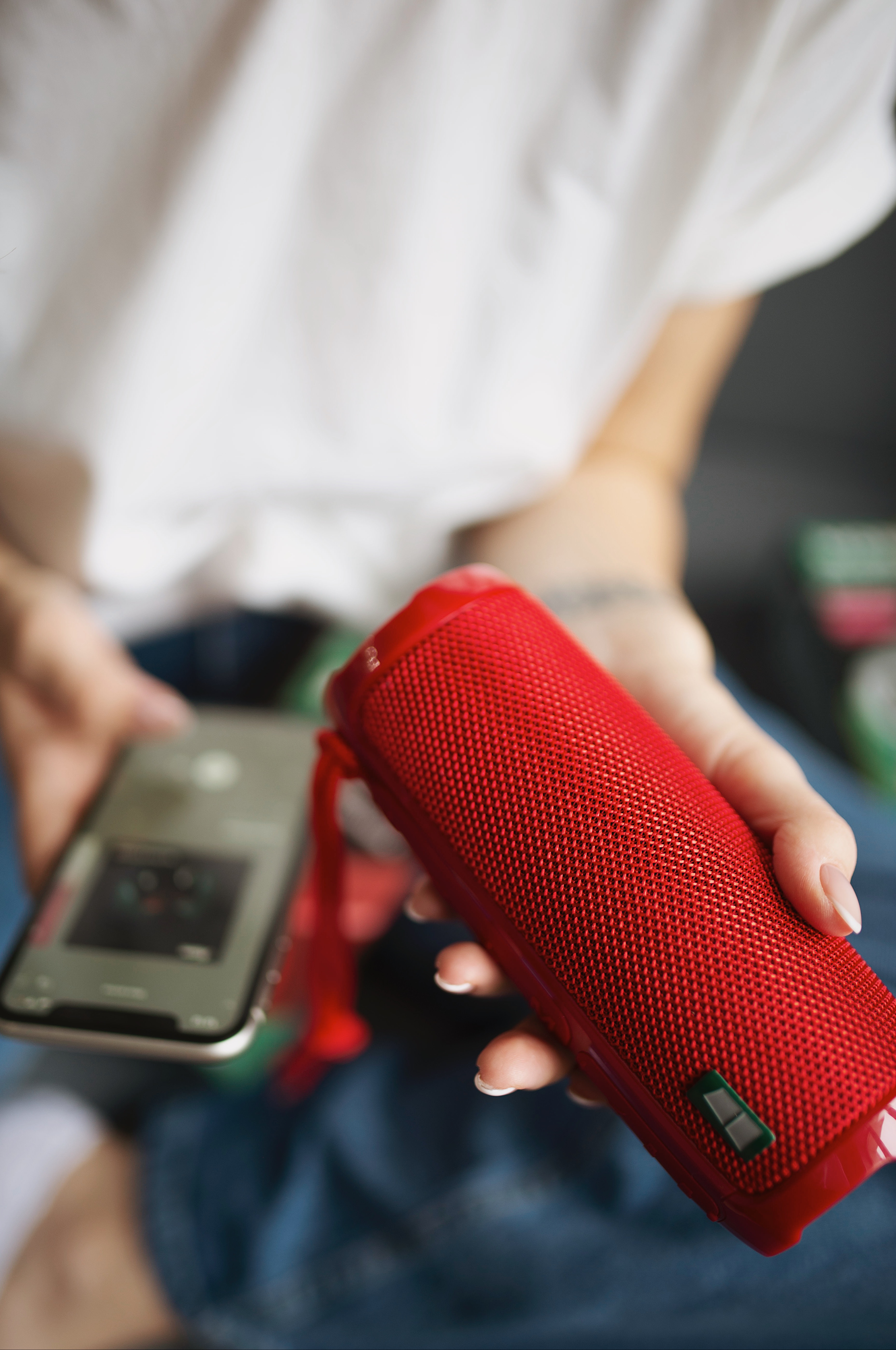 Колонка Bluetooth More Choice BS22 Red - фото 14
