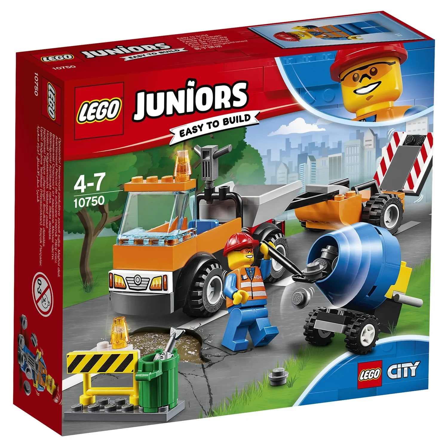 Конструктор LEGO Juniors 10750 69 дет. - фото 1