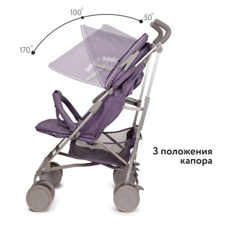 Коляска прогулочная Babyton Sport Purple melange