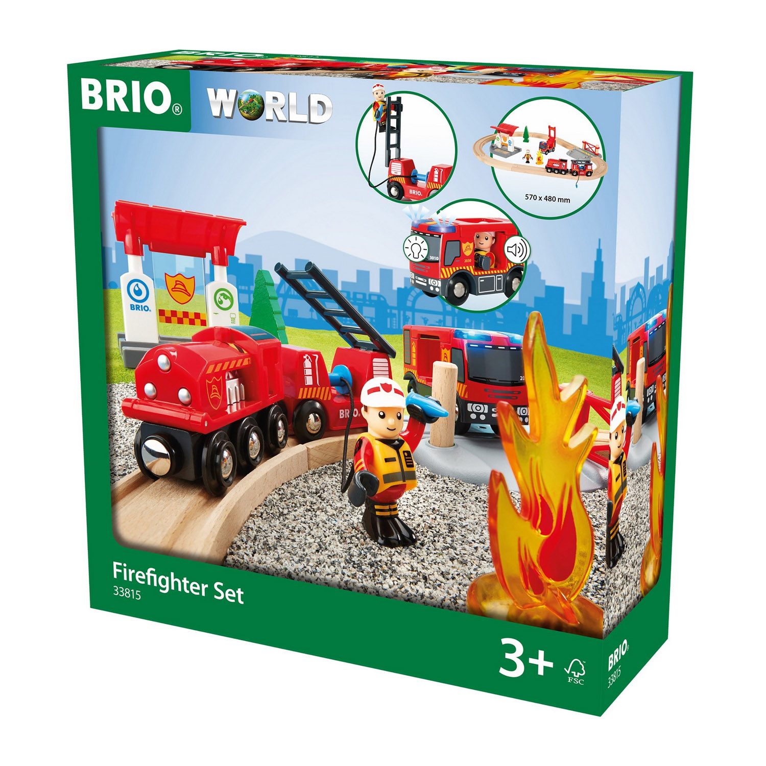 Набор железнодорожный Brio 57 см 33815 - фото 10
