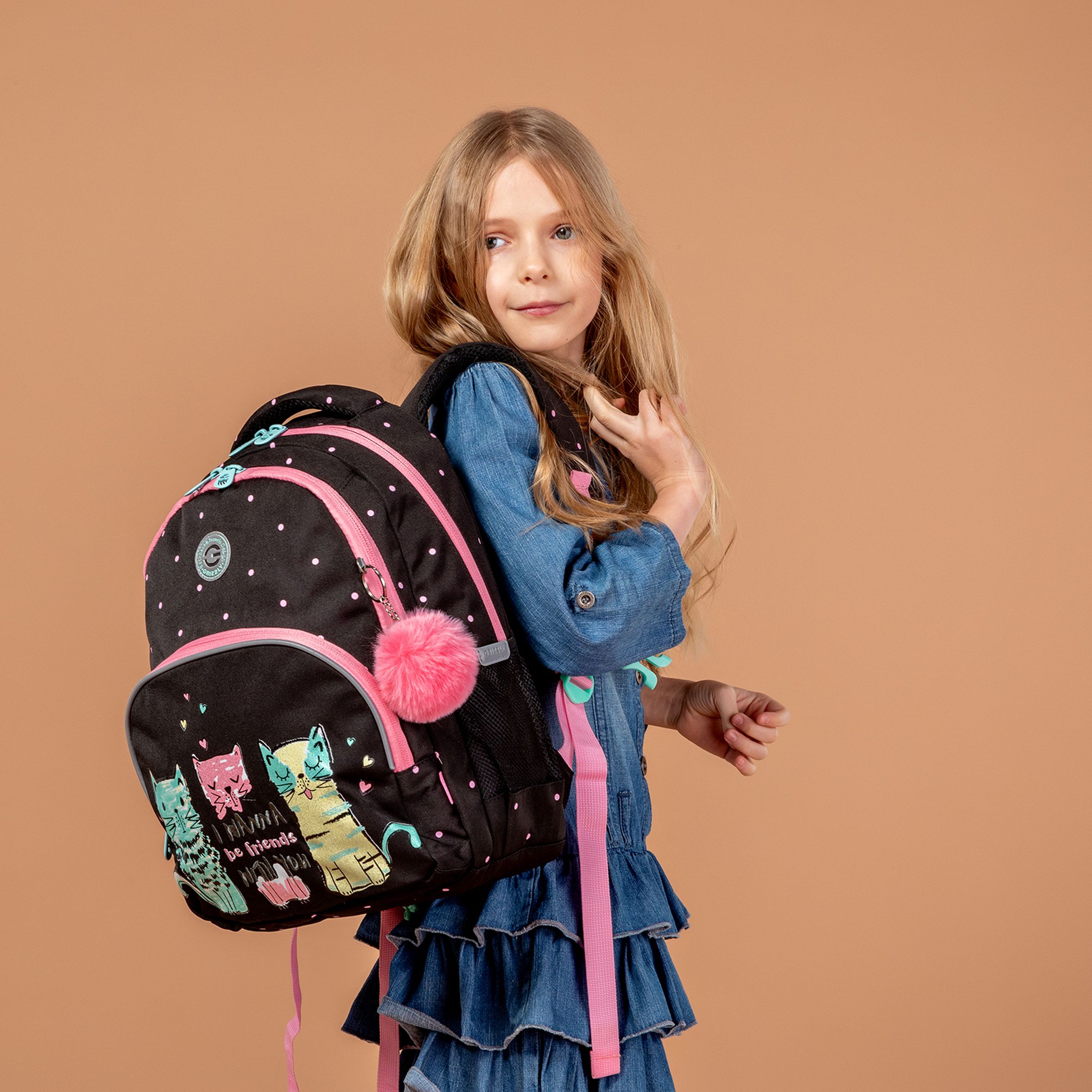 Рюкзак Grizzly для девочки - фото 16