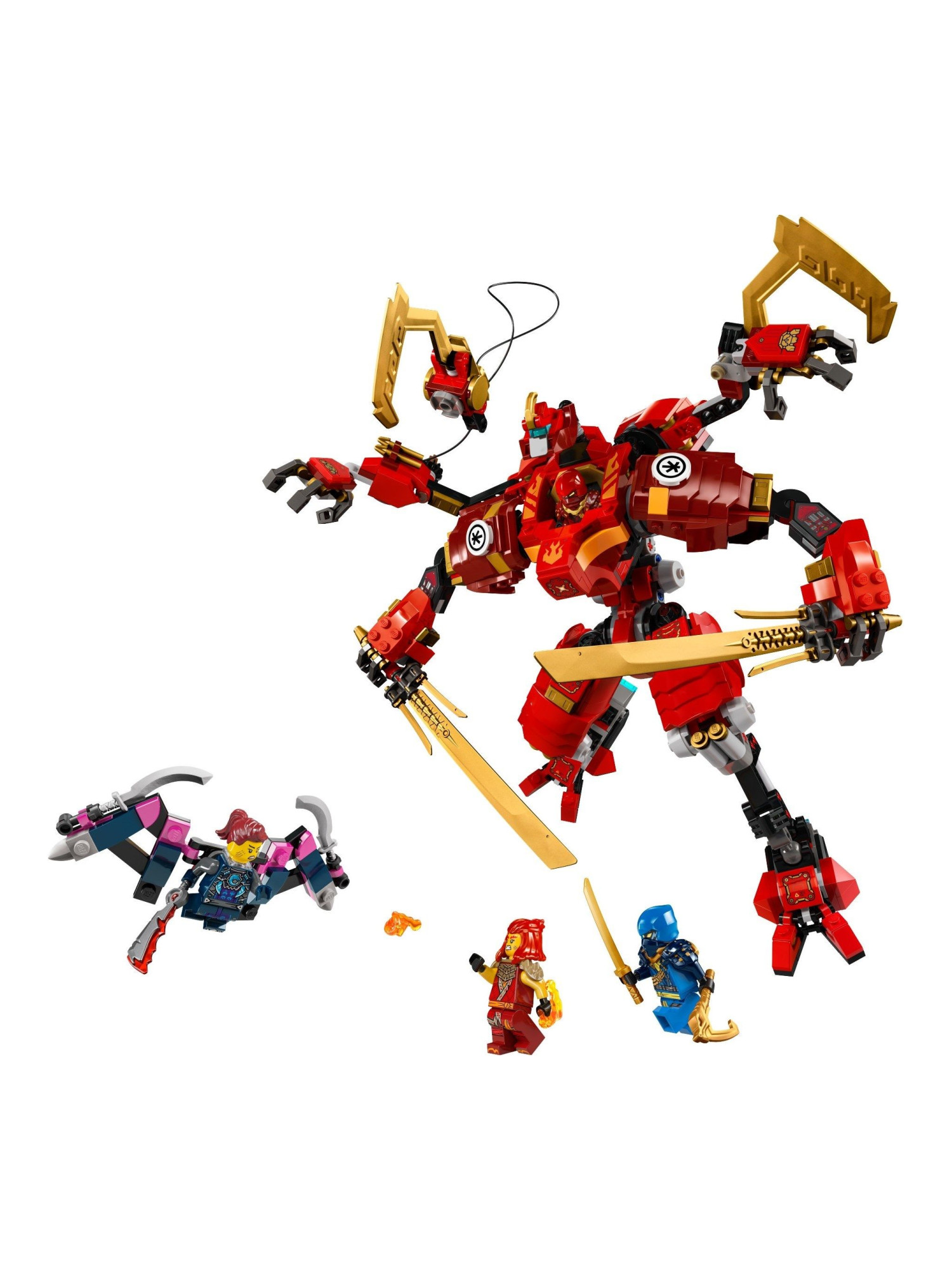 Конструктор LEGO NINJAGO Робот Кая 623 дет. - фото 5