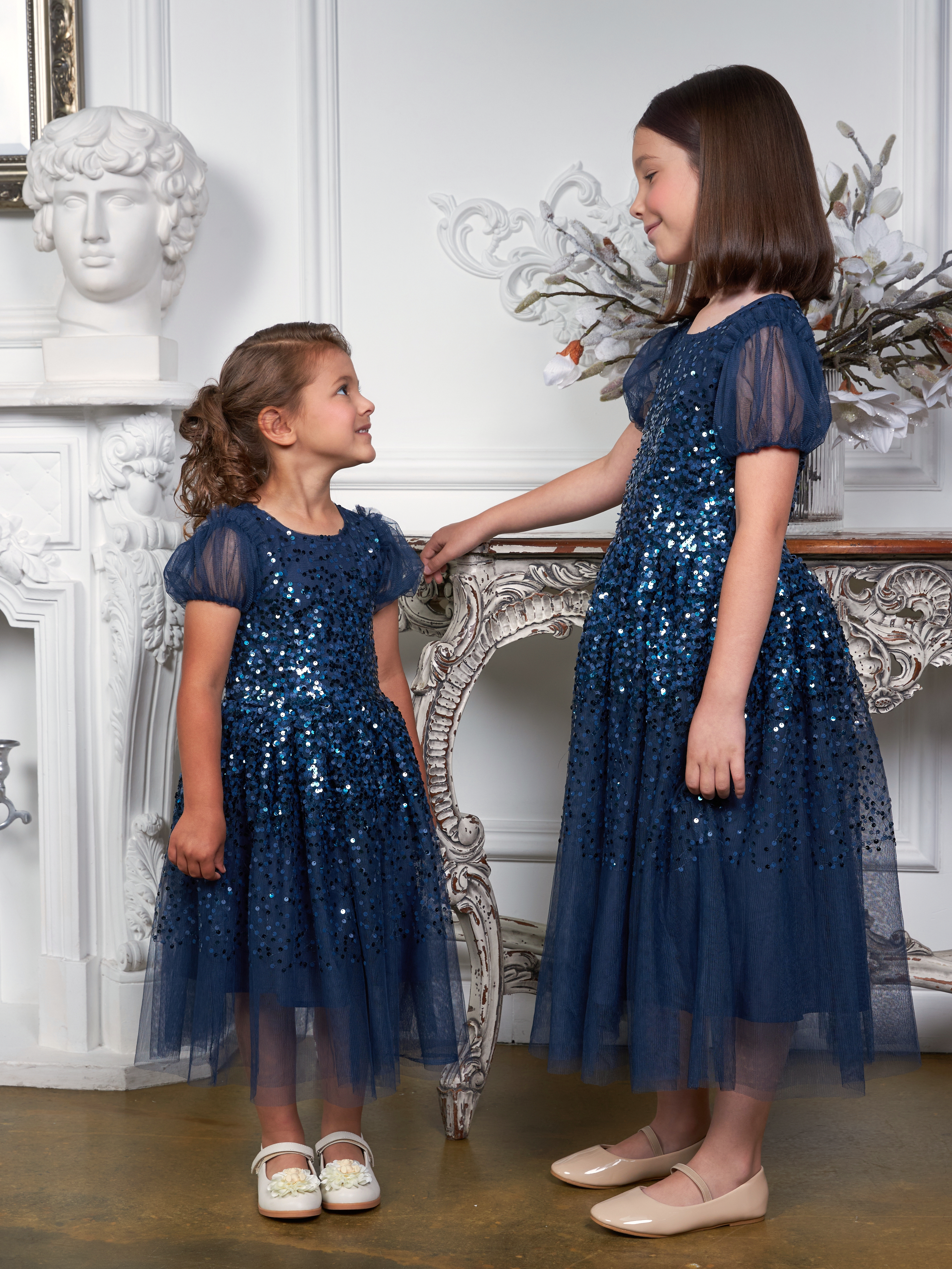 Платье ME WE KG225-W601-201_Темно-синий - фото 7