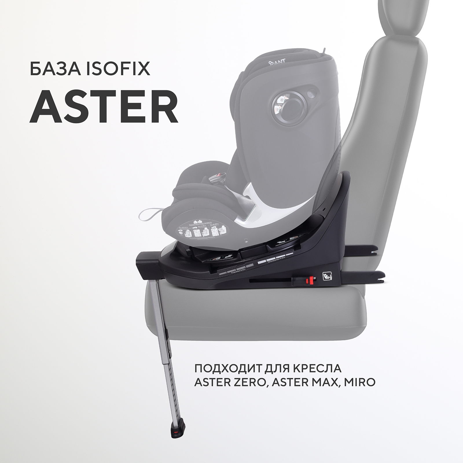 База Rant Isofix для детских автокресел Aster Miro - фото 2