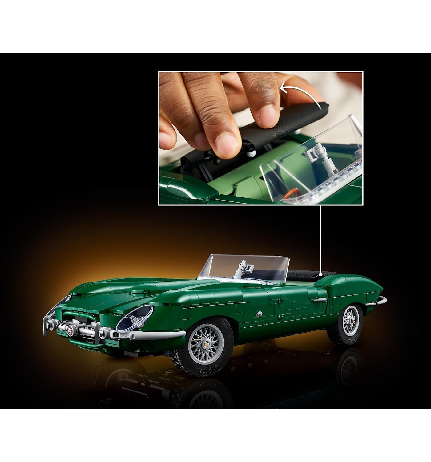 Конструктор LEGO Icons Ягуар E-Type 1673 дет. - фото 4