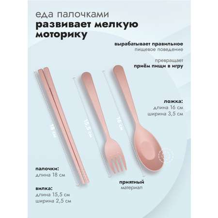 Набор посуды Добрый Филин Совушка 6 шт.