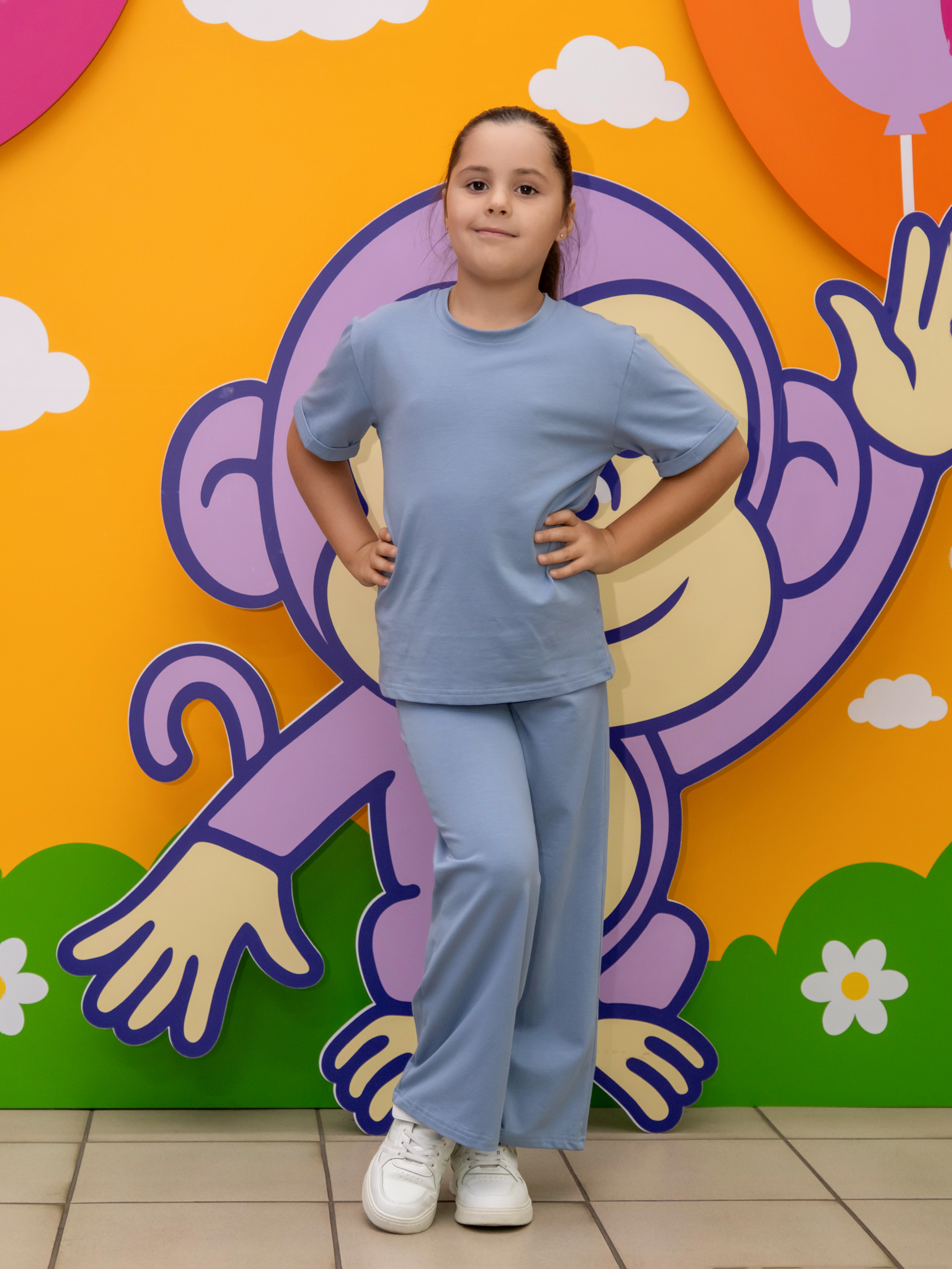 Костюм ULTRA 7060-Ул серо-голубой - фото 5