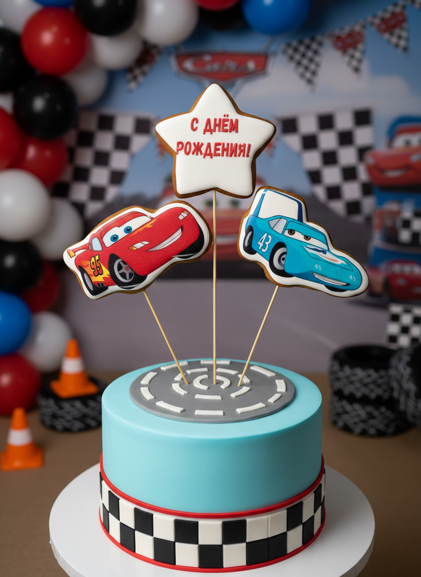 Имбирные пряники Art Sweets Украшение на торт - фото 1