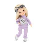Кукла Orange Toys Mia в фиолетовом спортивном костюме SS01-25