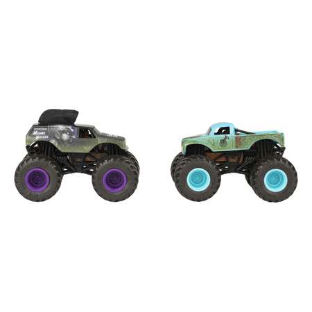 Автомобиль Monster Jam Mhw Warrior V Whiplash 1:64