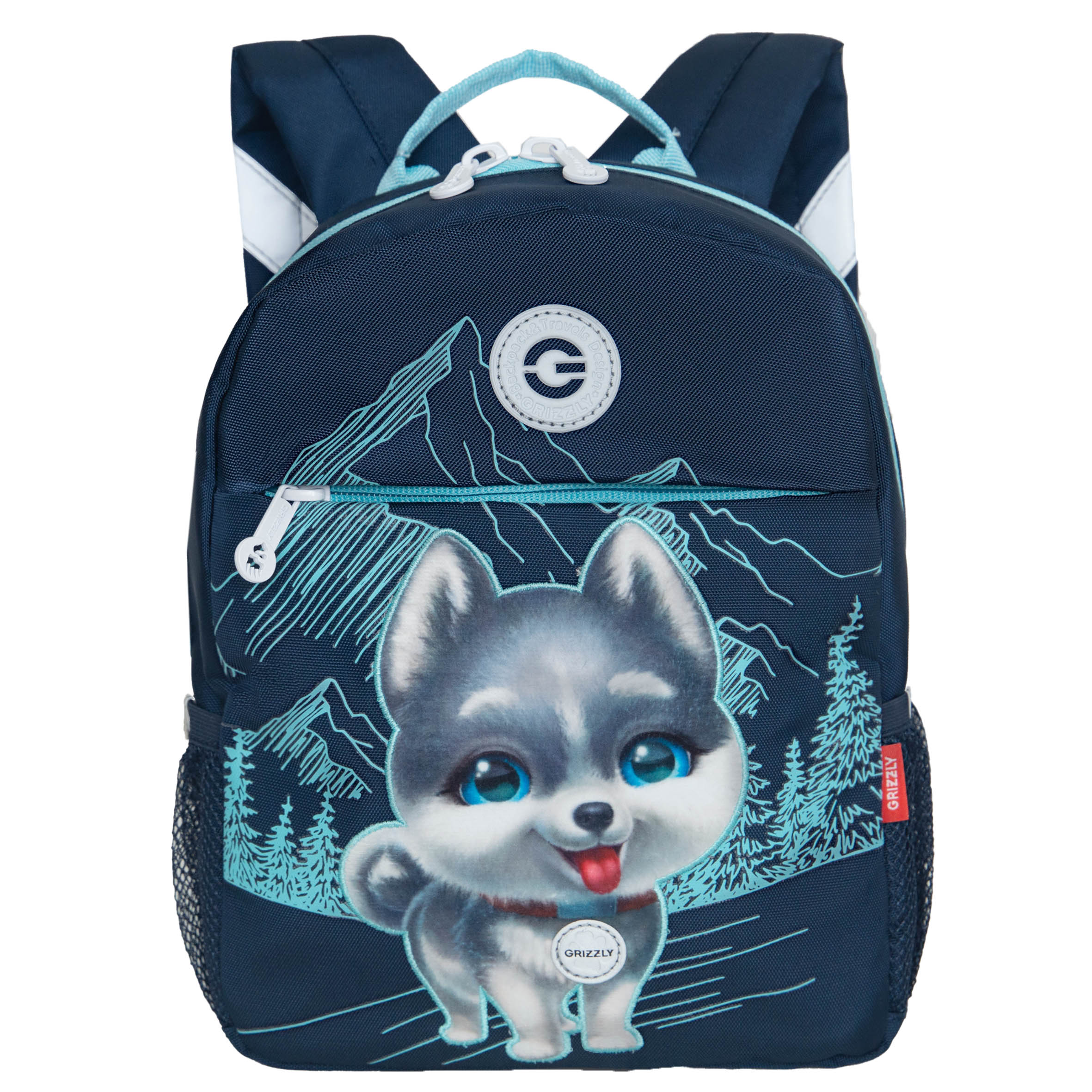Рюкзак дошкольный Grizzly для мальчика - фото 1