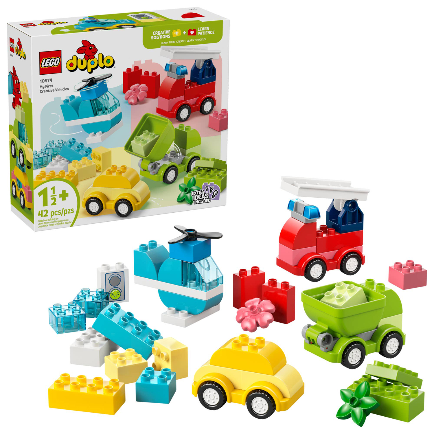Конструктор LEGO DUPLO Транспортные средства 42 дет. - фото 1