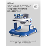 Ходунки Solmax Ракета синий