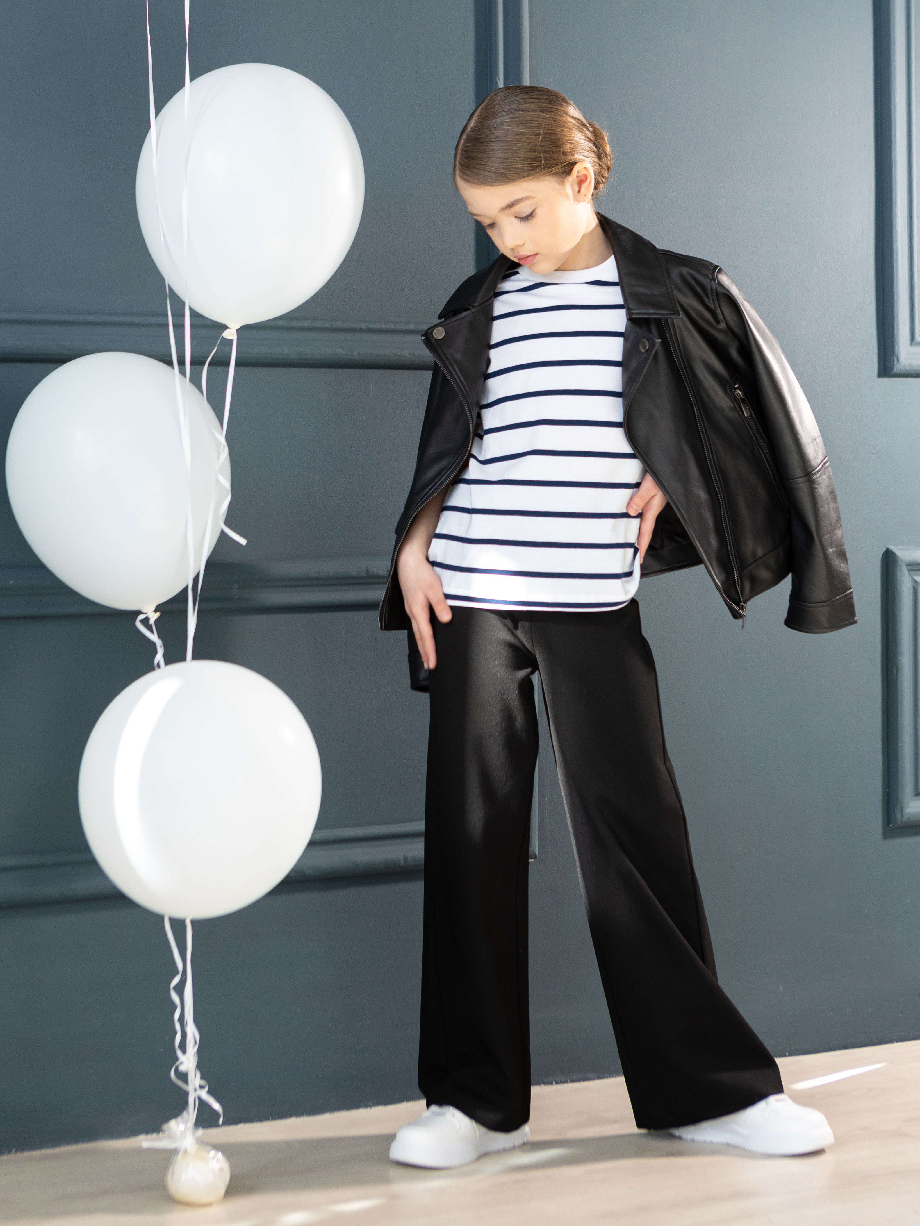 Брюки LELUkids LS0301_черный - фото 18