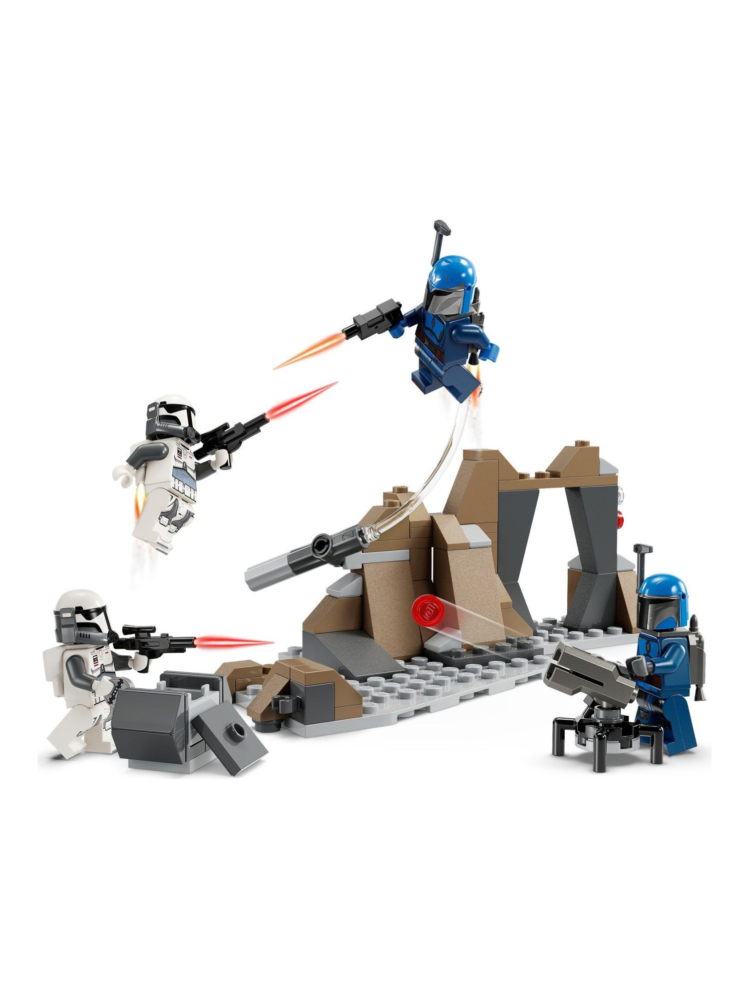 Конструктор LEGO Star Wars Засада на Мандалоре 109 дет. - фото 4