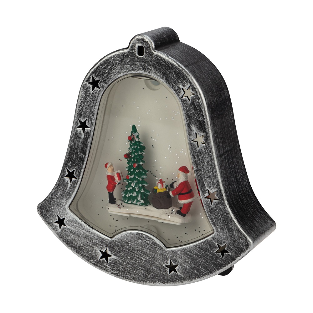 Декоративный светильник-ночник NEON-NIGHT Колокольчик с эффектом снегопада и подсветкой - фото 11