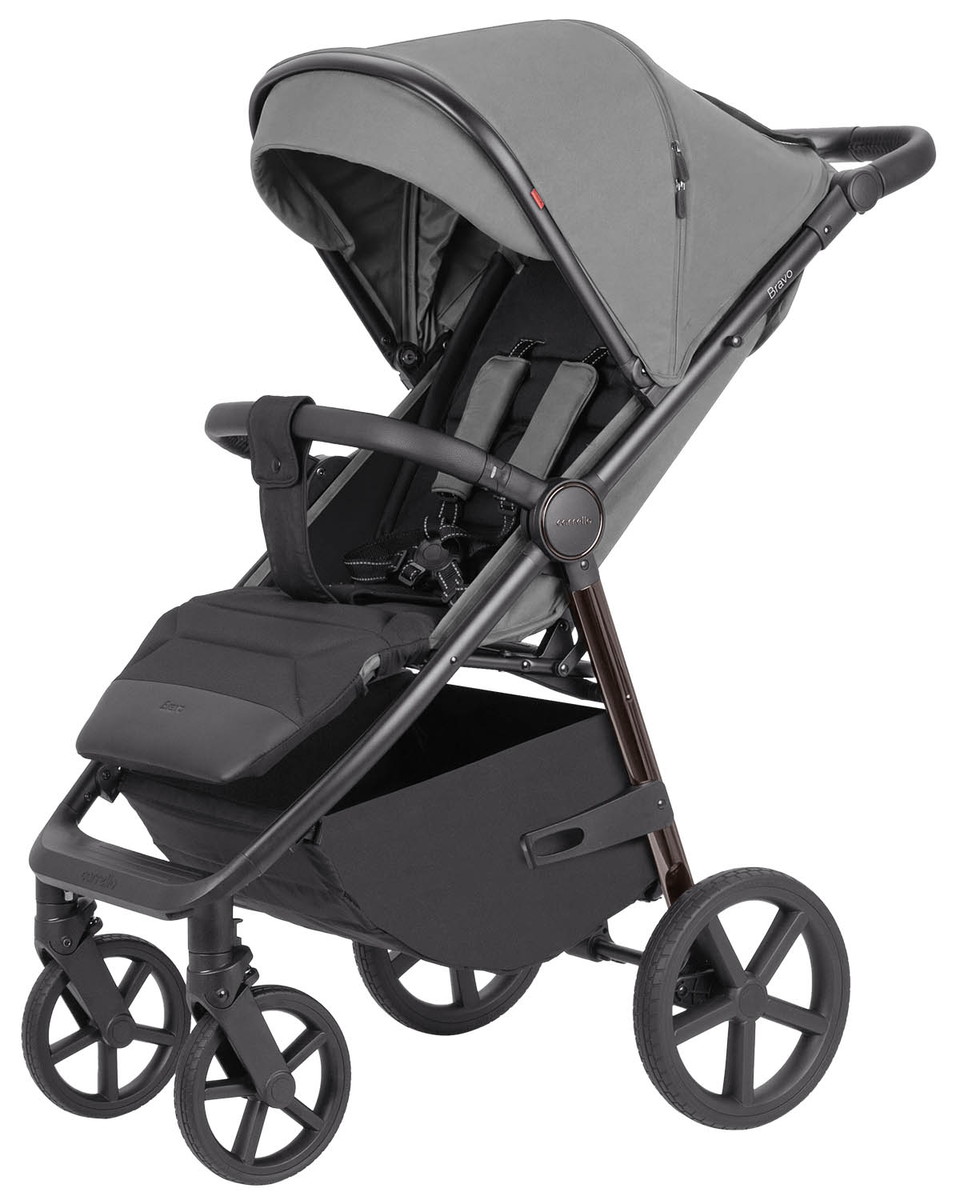 Коляска прогулочная Carrello Bravo Plus CRL-5515 серый - фото 1