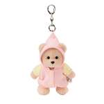 Мягкая игрушка TeddyTales Медведь костюм Зефирка брелок