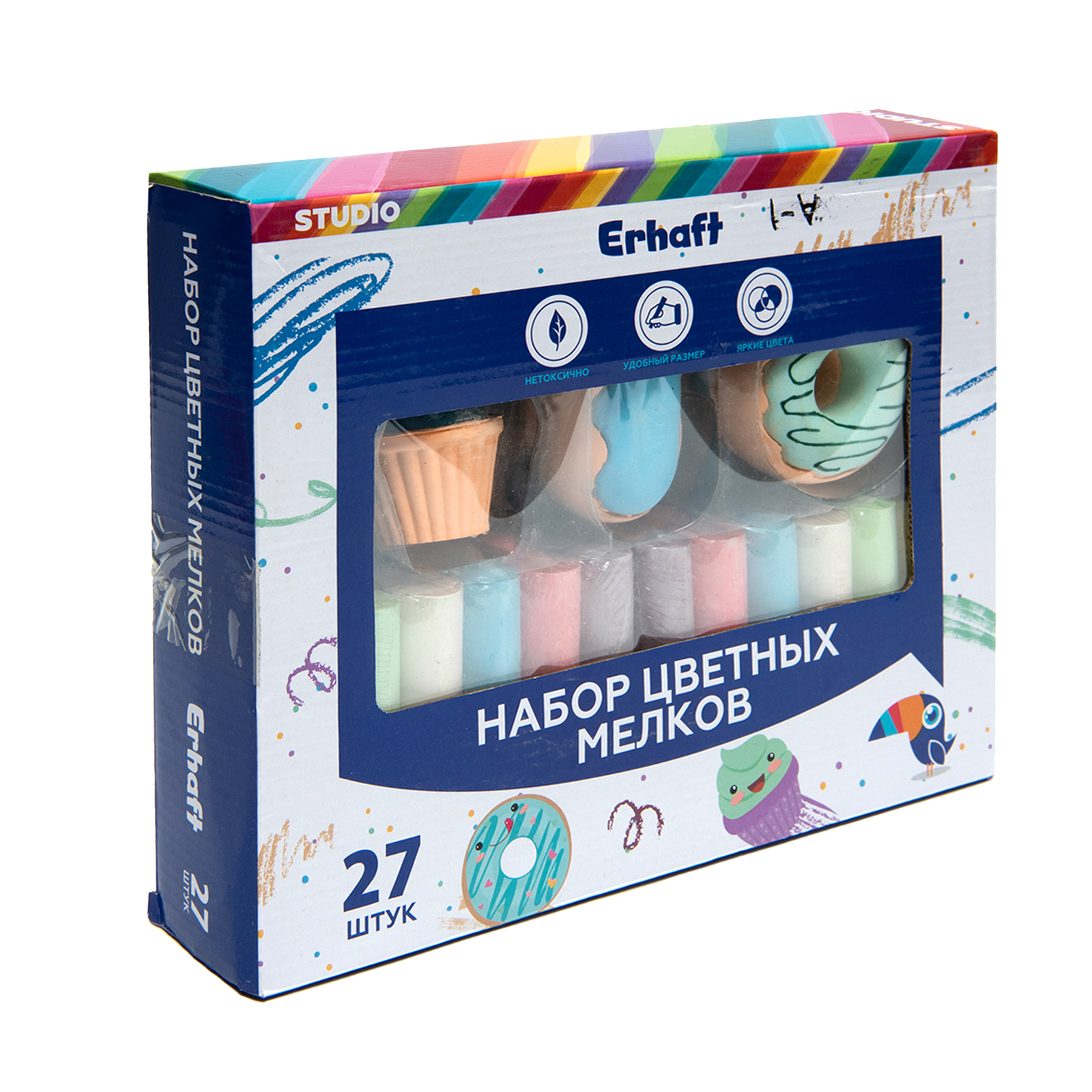 Мел сухой Erhaft 27 шт. - фото 3
