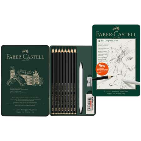 Карандаши чернографитные Faber Castell 8 шт.