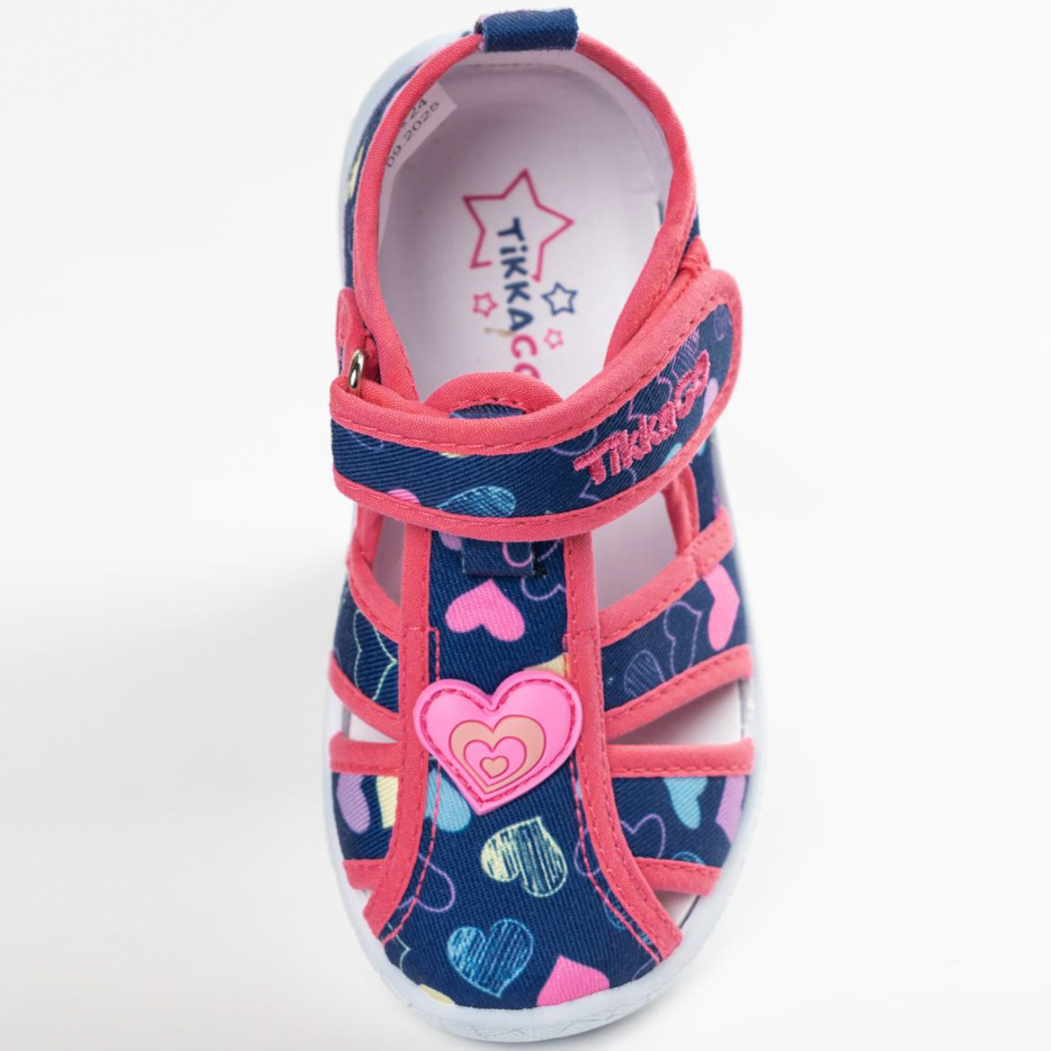 Сандалии TikkaGo 7N04_240846_navy-pink - фото 9