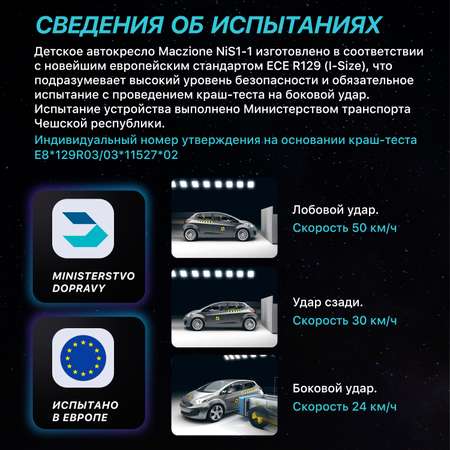 Автокресло Nuovita Isofix 0+/1/2 (0-25 кг)