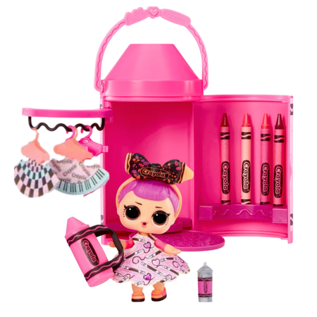 Кукла мини L.O.L. Surprise! Crayola высота 8 см
