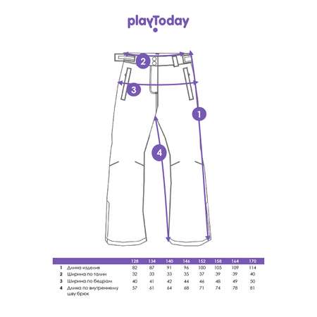 Брюки PlayToday