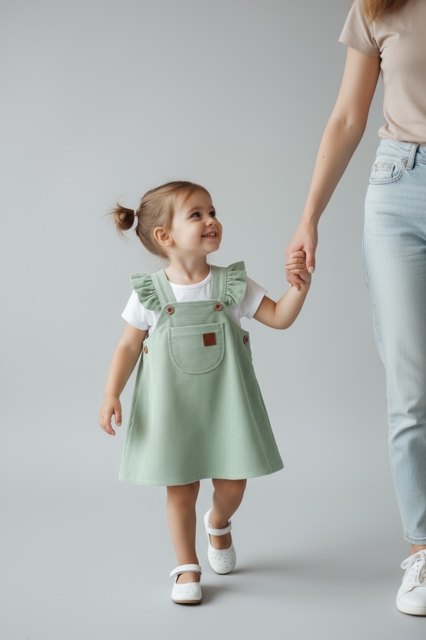 Сарафан Bunnyphant Т018/мятный - фото 1