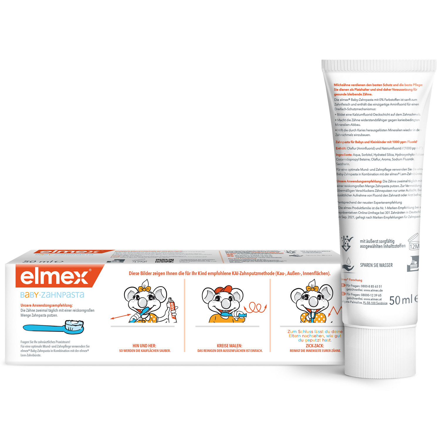 Зубная паста Colgate с фтором Мята 50 г - фото 7