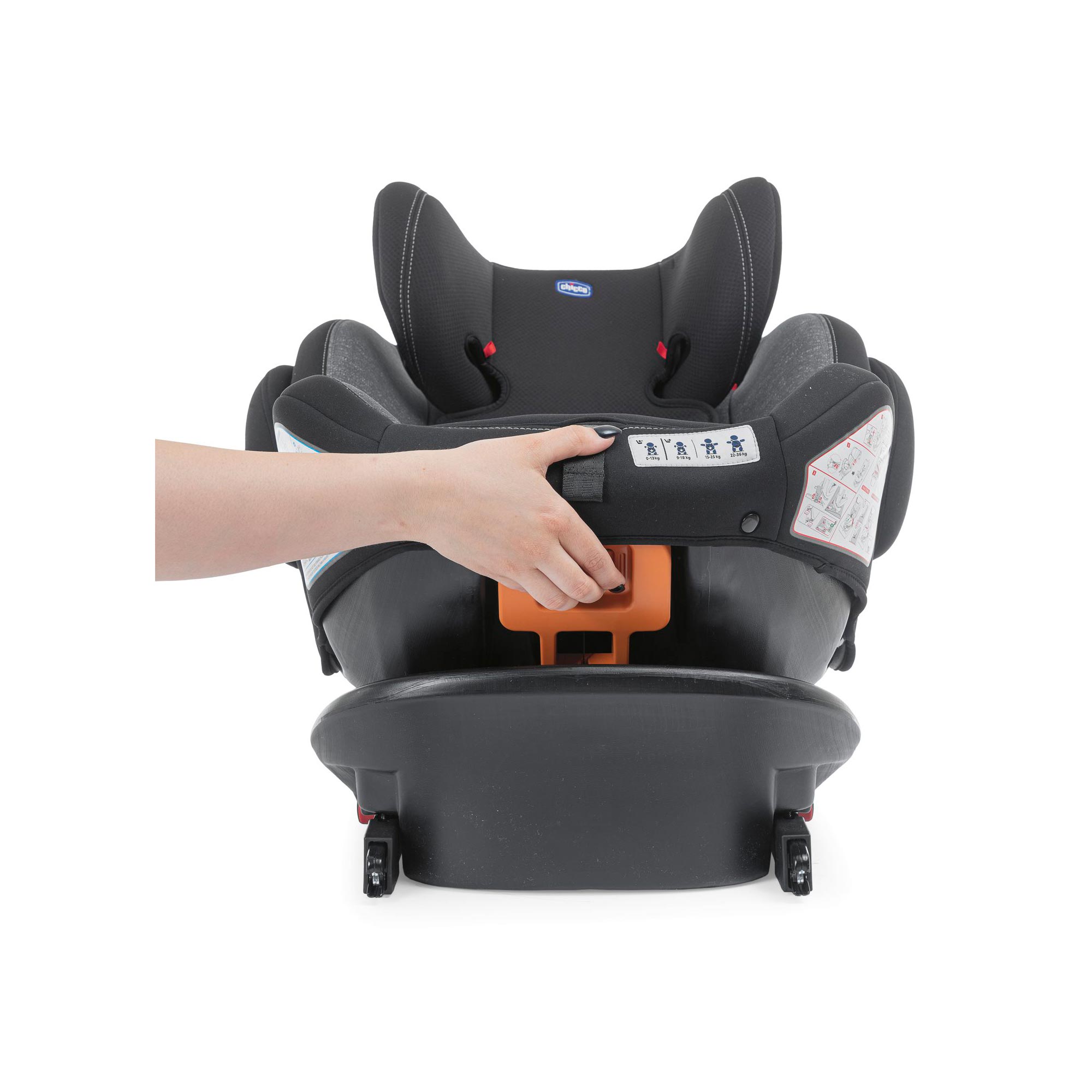 Автокресло Chicco Unico Plus Ombra 0+/1/2/3 (0-36 кг) - фото 9