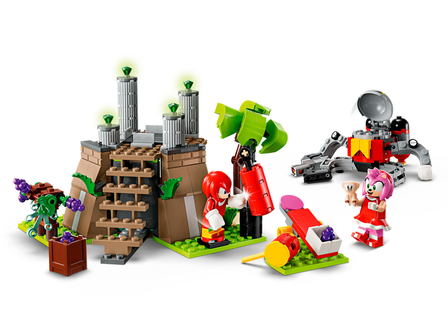 Конструктор LEGO Sonic the Hedgehog Наклз Главный изумрудный храм 325 дет. - фото 2